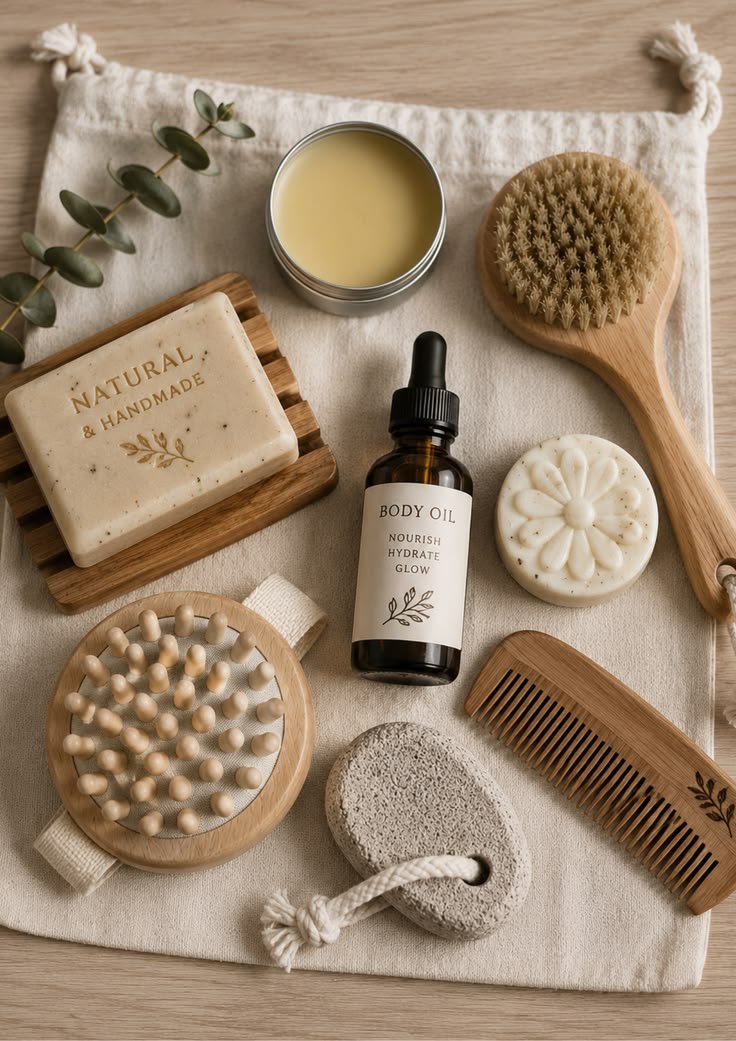 Photo de soins pour la peau naturels